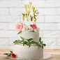 Preview: Cake Topper - Mr & Mrs - Gold